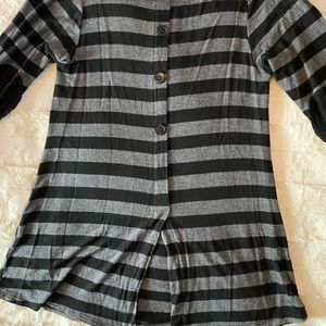 Long sleeve striped top
